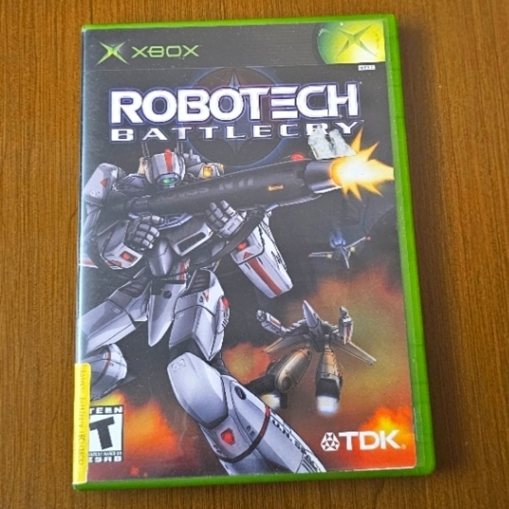 Robotech Battlecry Xbox Original Video Game Rated Teen Manual Included
